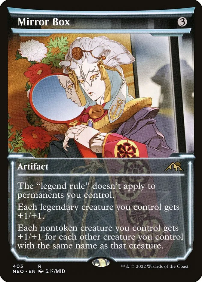 2022 Kamigawa: Neon Dynasty Mirror Box #403 rare card image
