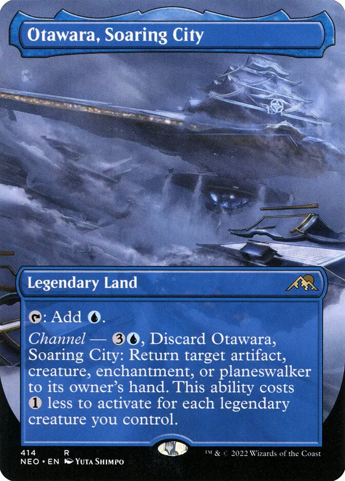 2022 Kamigawa: Neon Dynasty Otawara, Soaring City #414 rare card image