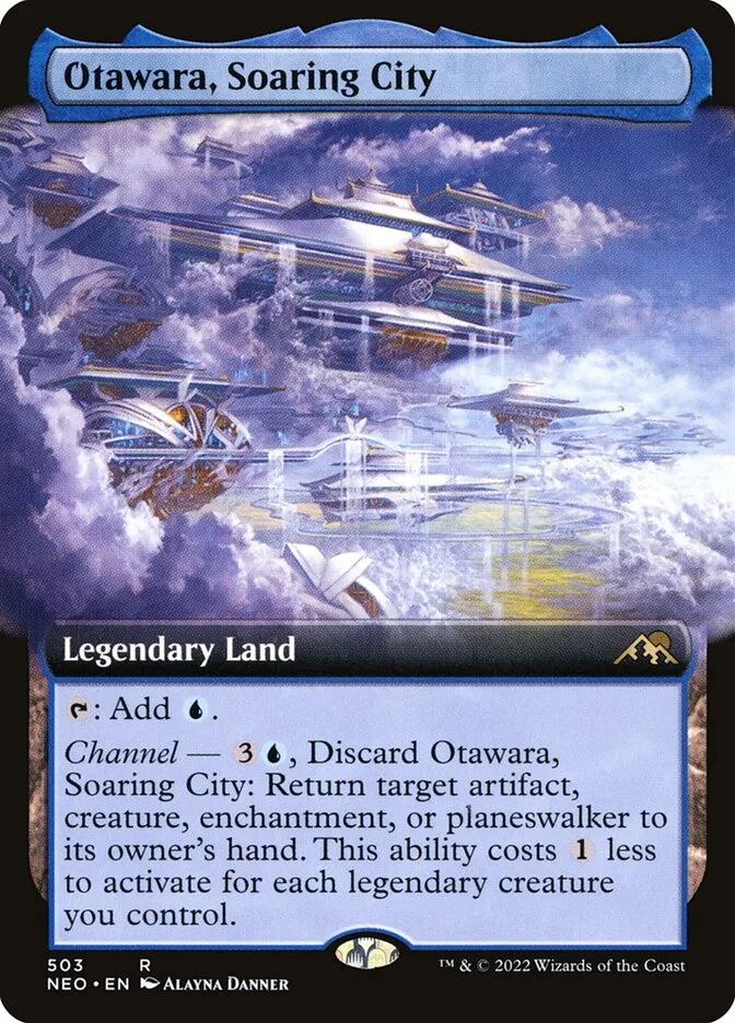 2022 Kamigawa: Neon Dynasty Otawara, Soaring City #503 rare card image