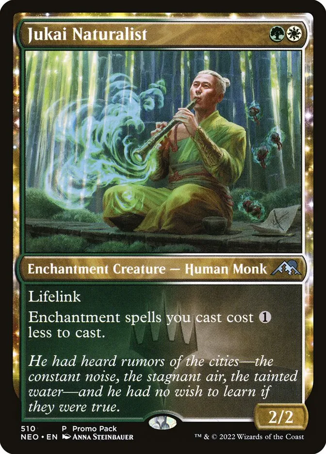 2022 Kamigawa: Neon Dynasty Jukai Naturalist #510 uncommon card image