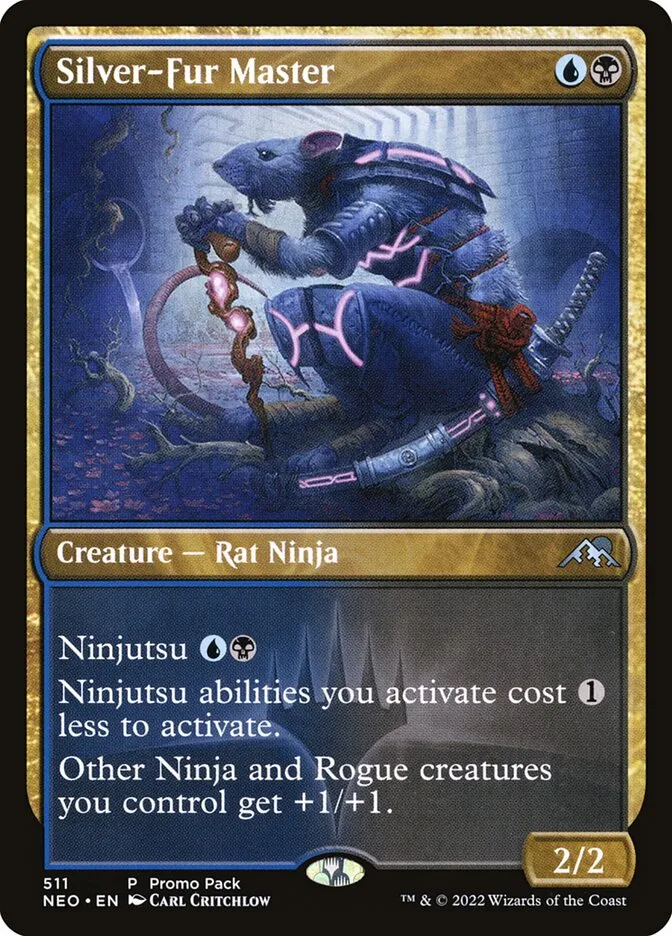 2022 Kamigawa: Neon Dynasty Silver-Fur Master #511 uncommon card image