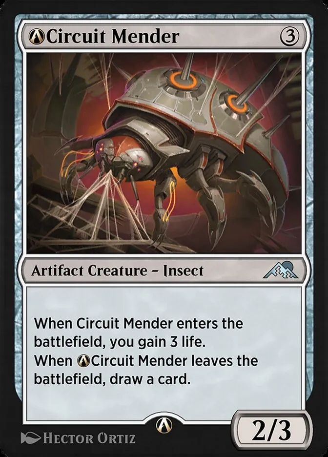 2022 Kamigawa: Neon Dynasty A-Circuit Mender uncommon #A-242 uncommon card image