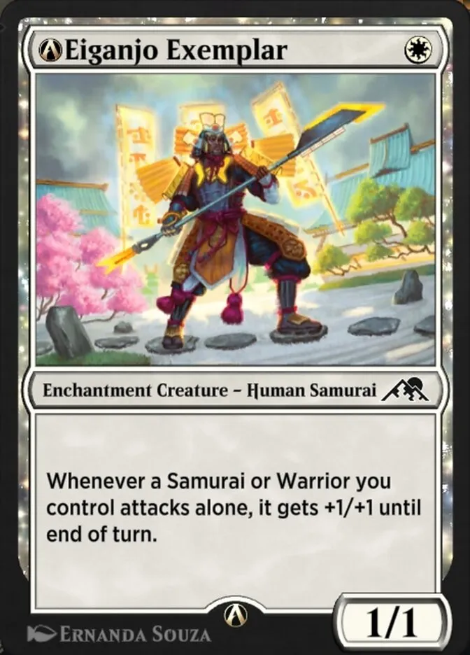 2022 Kamigawa: Neon Dynasty A-Eiganjo Exemplar common #A-10 common card image