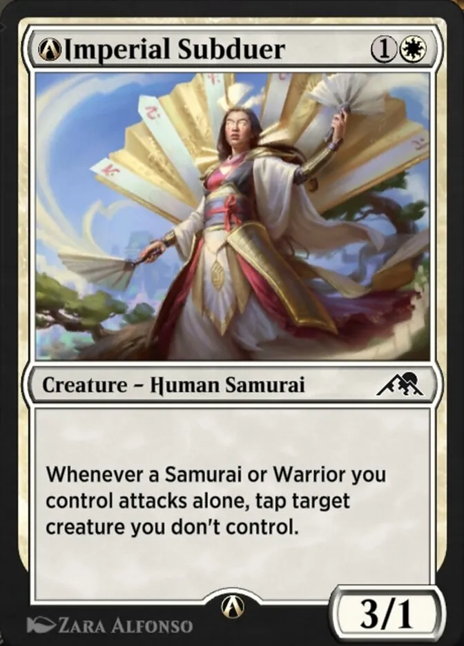 2022 Kamigawa: Neon Dynasty A-Imperial Subduer common #A-19 common card image