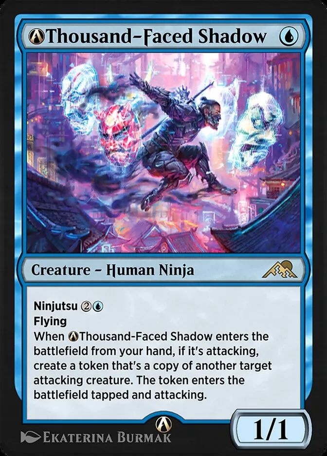 2022 Kamigawa: Neon Dynasty A-Thousand-Faced Shadow rare #A-86 rare card image