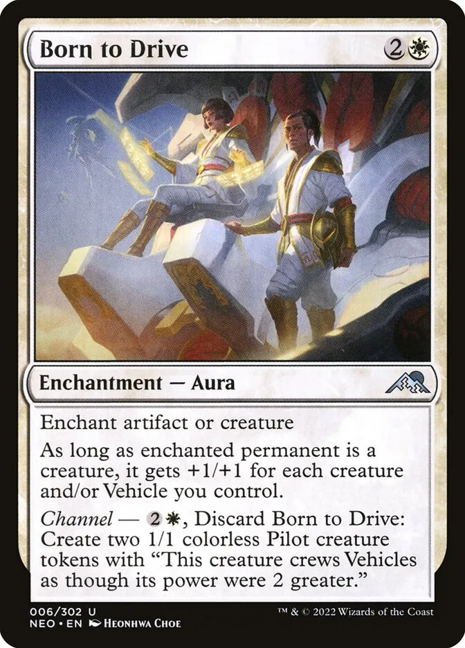 2022 Kamigawa: Neon Dynasty Born to Drive uncommon #6 uncommon card image