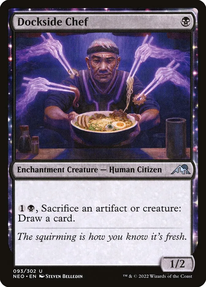2022 Kamigawa: Neon Dynasty Dockside Chef uncommon #93 uncommon card image