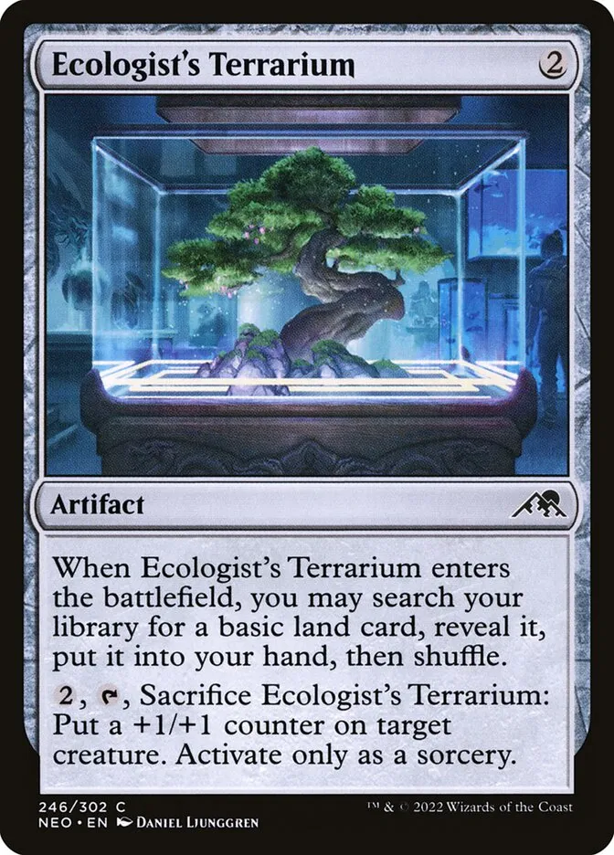 2022 Kamigawa: Neon Dynasty Ecologist's Terrarium #246 common card image