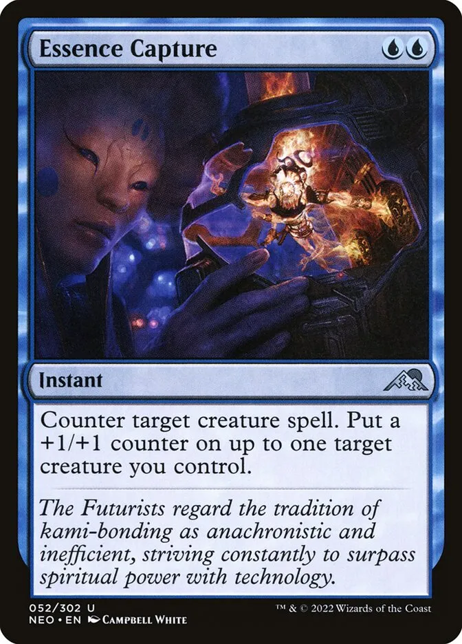 2022 Kamigawa: Neon Dynasty Essence Capture uncommon #52 uncommon card image