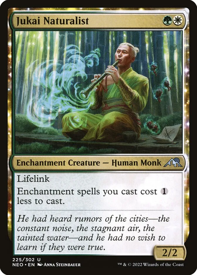 2022 Kamigawa: Neon Dynasty Jukai Naturalist uncommon #225 uncommon card image