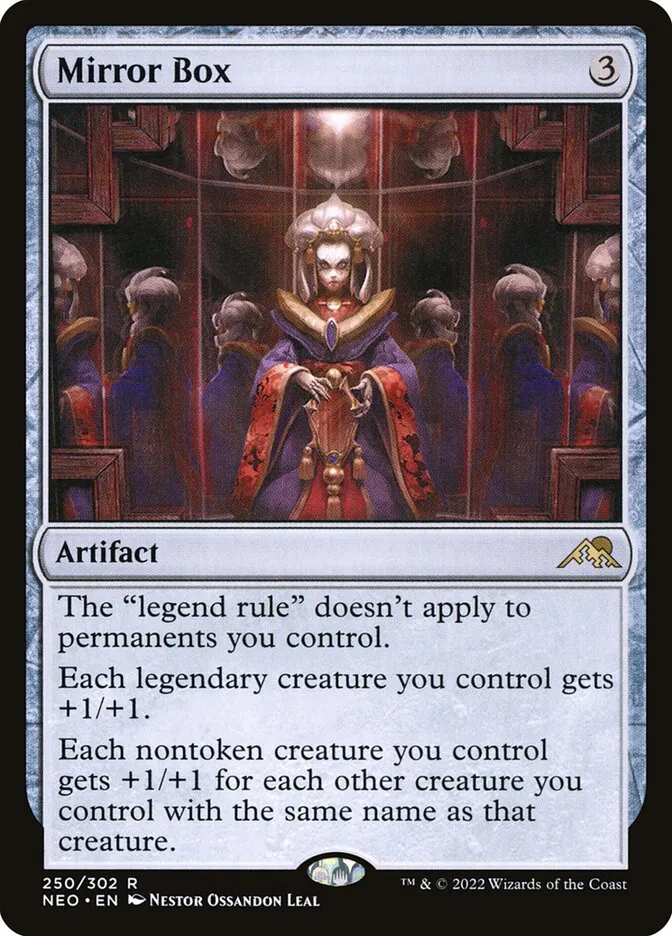 2022 Kamigawa: Neon Dynasty Mirror Box #250 rare card image