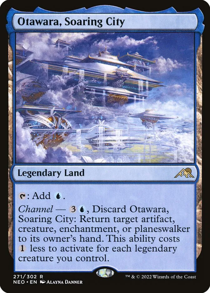 2022 Kamigawa: Neon Dynasty Otawara, Soaring City rare #271 rare card image