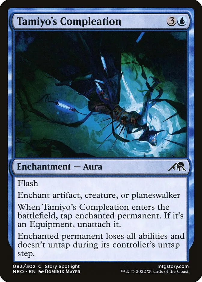 2022 Kamigawa: Neon Dynasty Tamiyo's Compleation #83 common card image