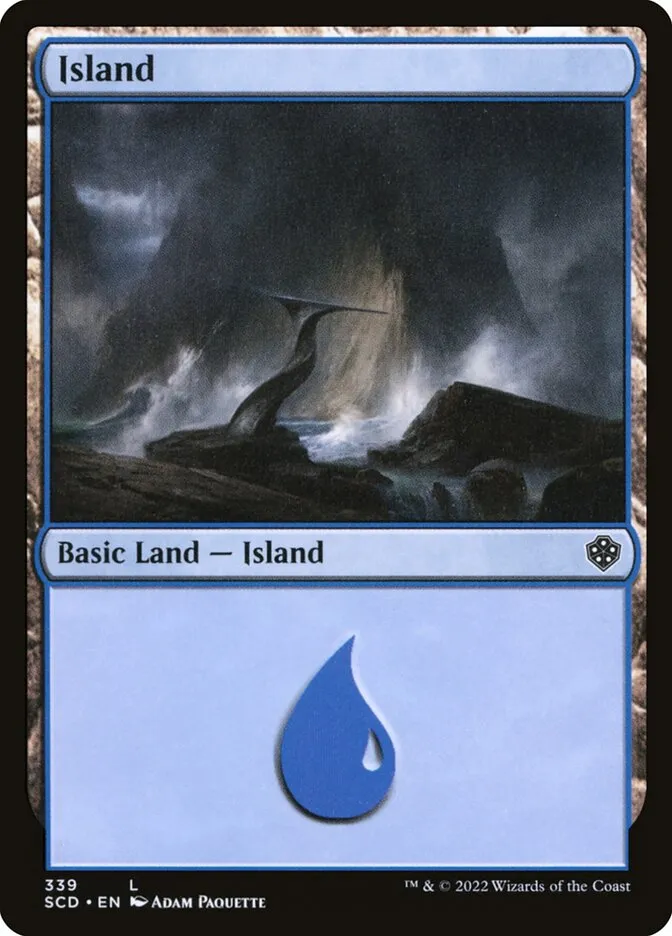 2022 Starter Commander Decks Island common #339 common card image