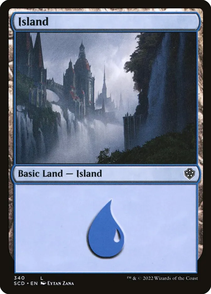 2022 Starter Commander Decks Island common #340 common card image
