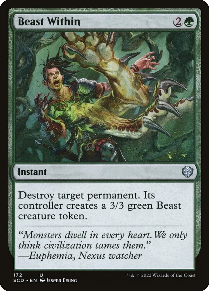2022 Starter Commander Decks Beast Within uncommon #172 uncommon card image