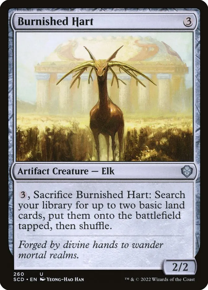 2022 Starter Commander Decks Burnished Hart uncommon #260 uncommon card image