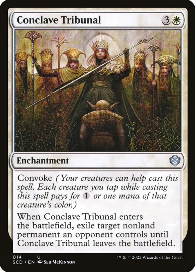 2022 Starter Commander Decks Conclave Tribunal uncommon #14 uncommon card image