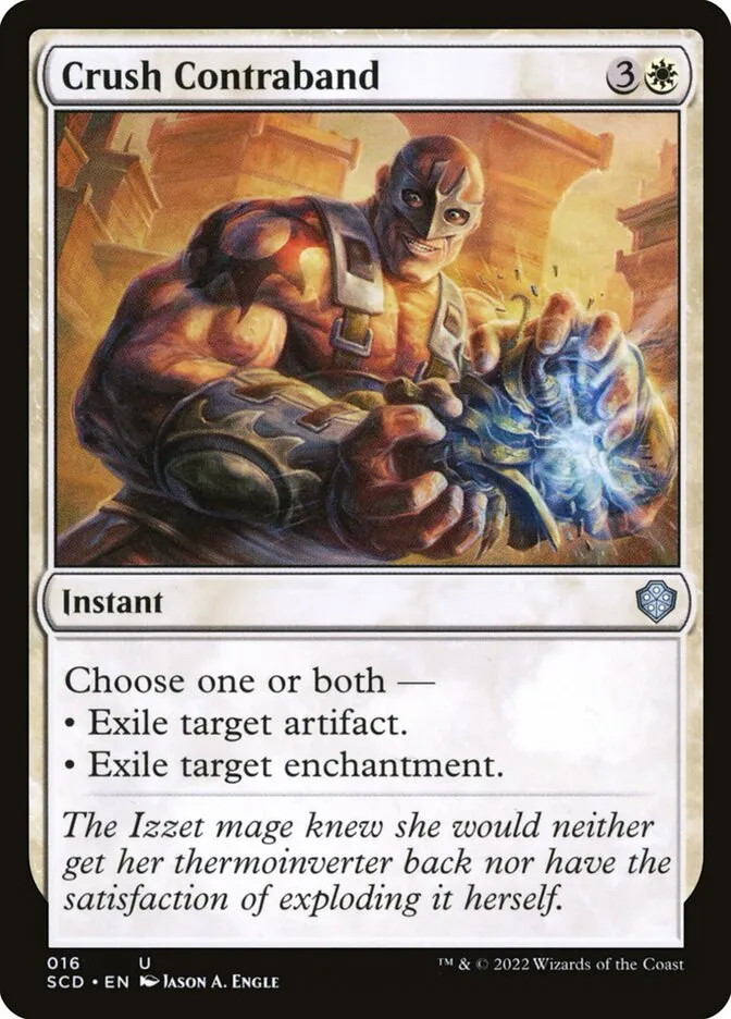 2022 Starter Commander Decks Crush Contraband uncommon #16 uncommon card image