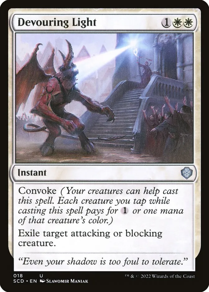 2022 Starter Commander Decks Devouring Light uncommon #18 uncommon card image