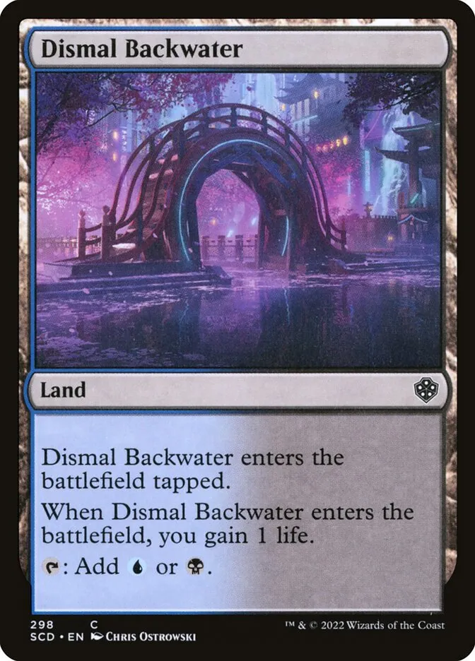 2022 Starter Commander Decks Dismal Backwater common #298 common card image