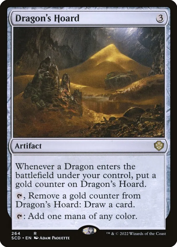2022 Starter Commander Decks Dragon's Hoard #264 rare card image