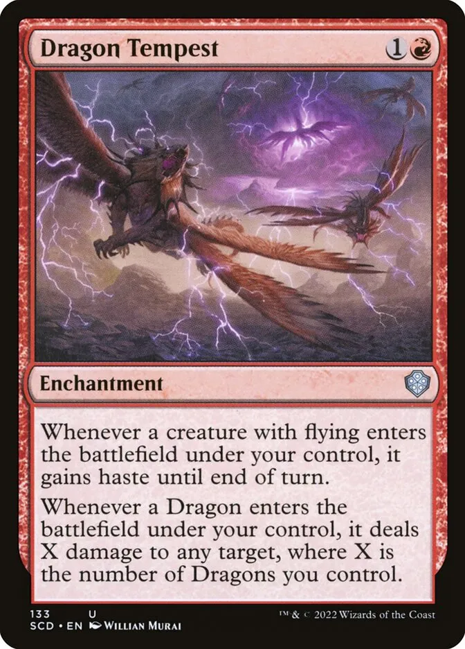 2022 Starter Commander Decks Dragon Tempest uncommon #133 uncommon card image