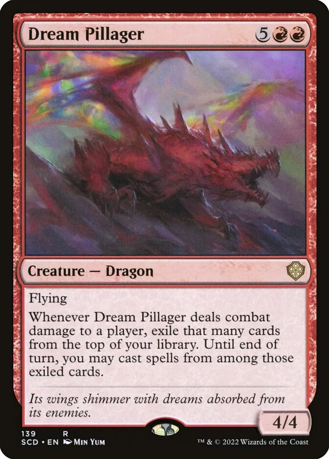 2022 Starter Commander Decks Dream Pillager #139 rare card image