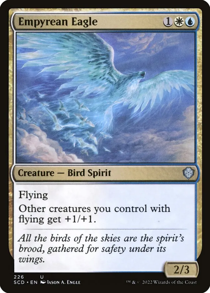 2022 Starter Commander Decks Empyrean Eagle uncommon #226 uncommon card image