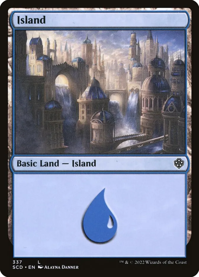2022 Starter Commander Decks Island common #337 common card image