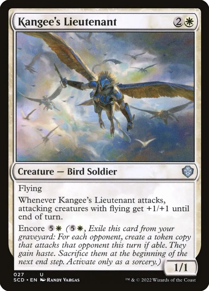 2022 Starter Commander Decks Kangee's Lieutenant uncommon #27 uncommon card image
