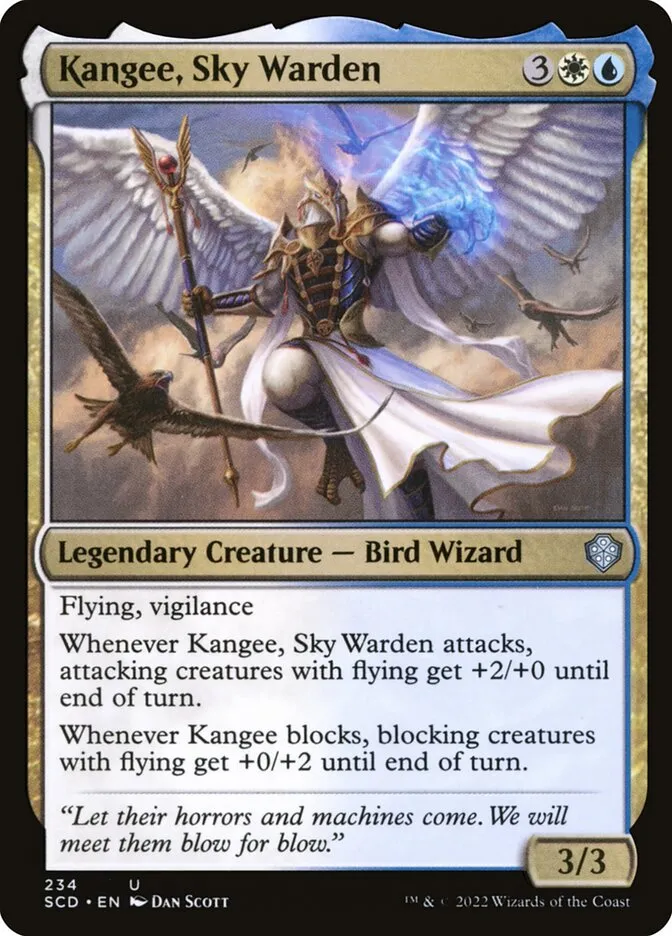 2022 Starter Commander Decks Kangee, Sky Warden #234 uncommon card image
