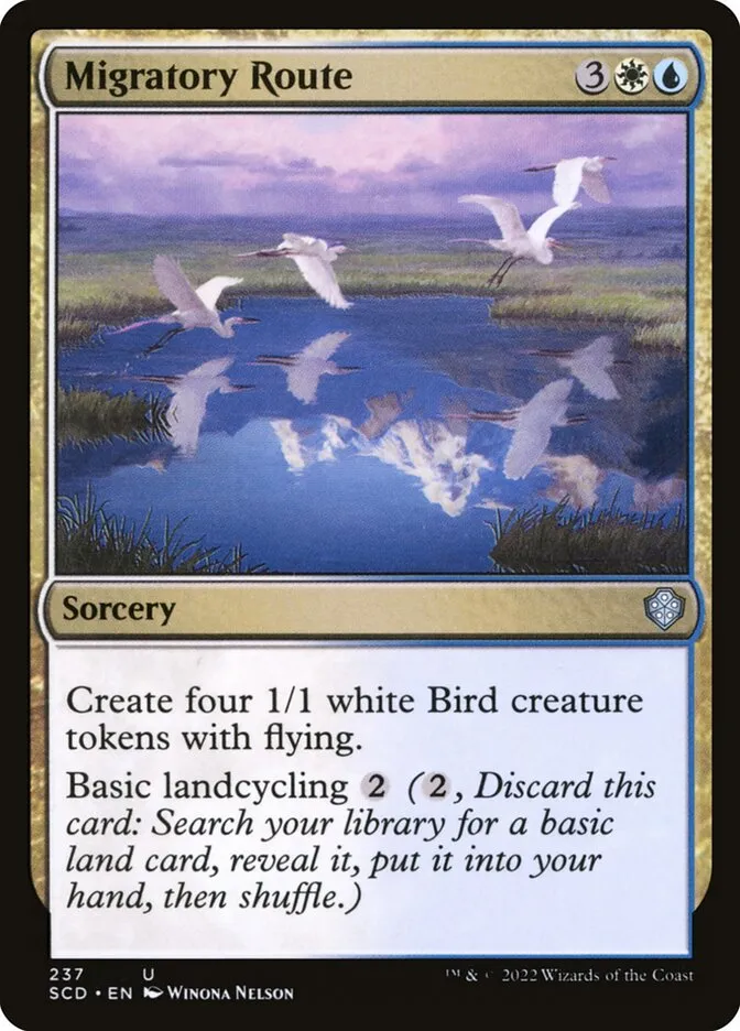 2022 Starter Commander Decks Migratory Route uncommon #237 uncommon card image