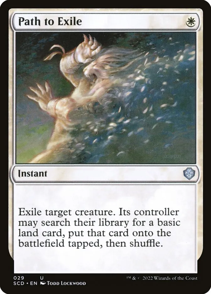 2022 Starter Commander Decks Path to Exile uncommon #29 uncommon card image
