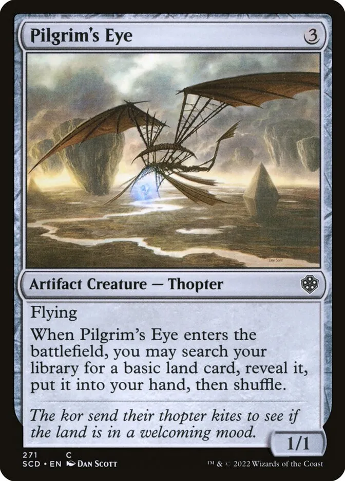 2022 Starter Commander Decks Pilgrim's Eye common #271 common card image