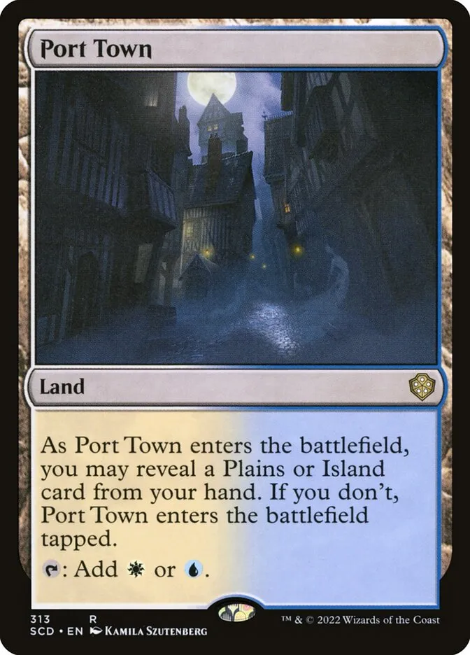 2022 Starter Commander Decks Port Town #313 rare card image