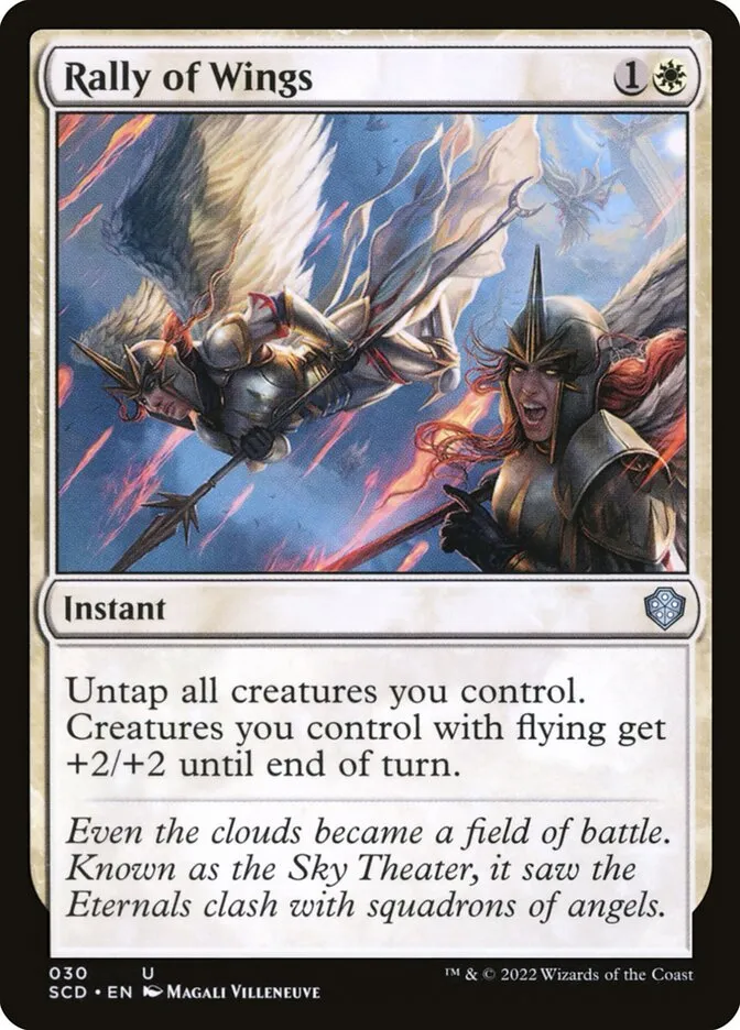 2022 Starter Commander Decks Rally of Wings uncommon #30 uncommon card image
