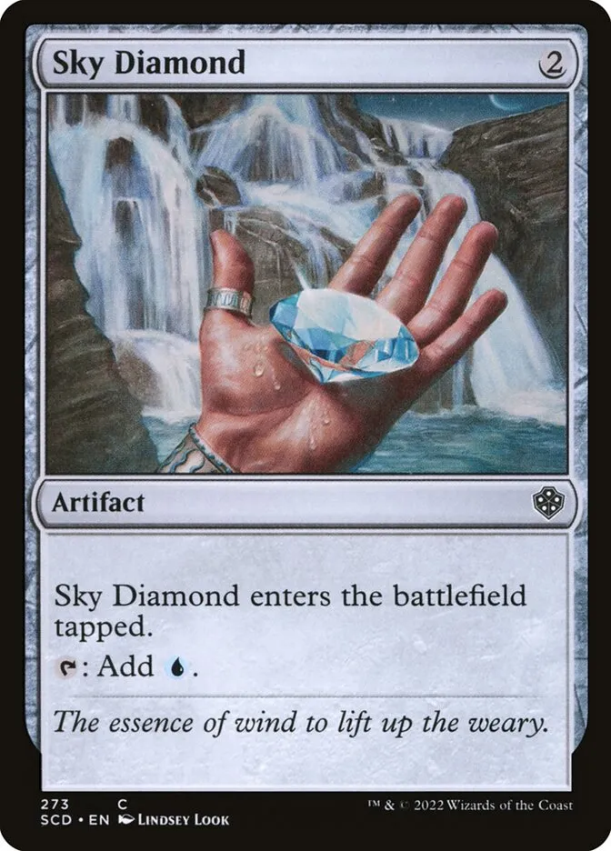 2022 Starter Commander Decks Sky Diamond common #273 common card image