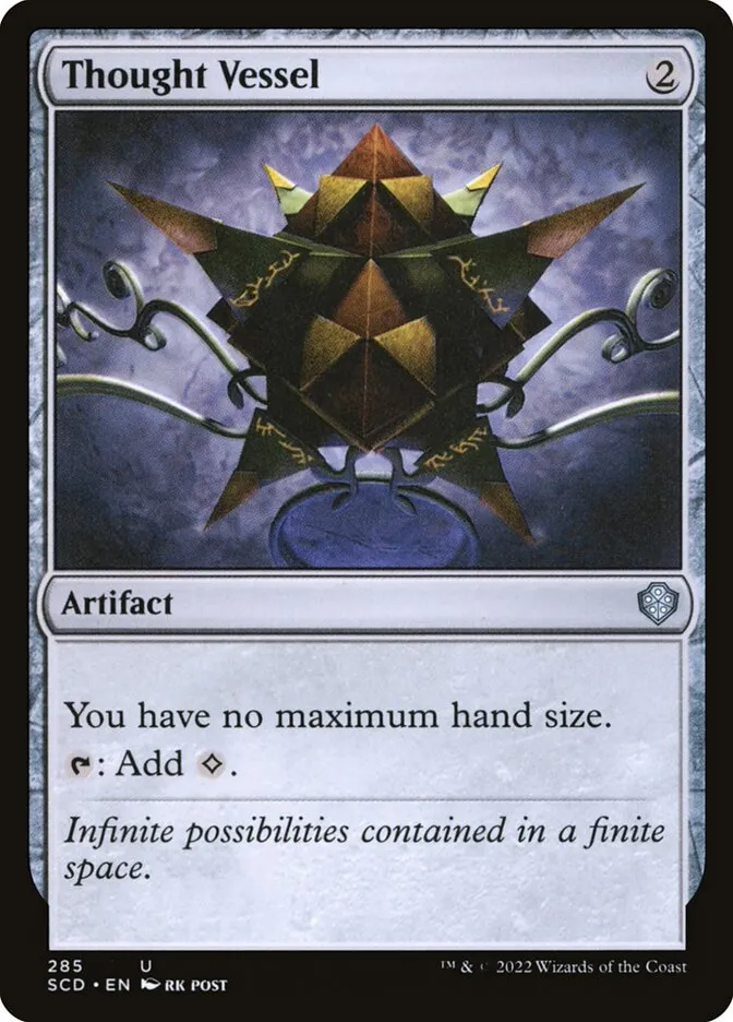2022 Starter Commander Decks Thought Vessel uncommon #285 uncommon card image
