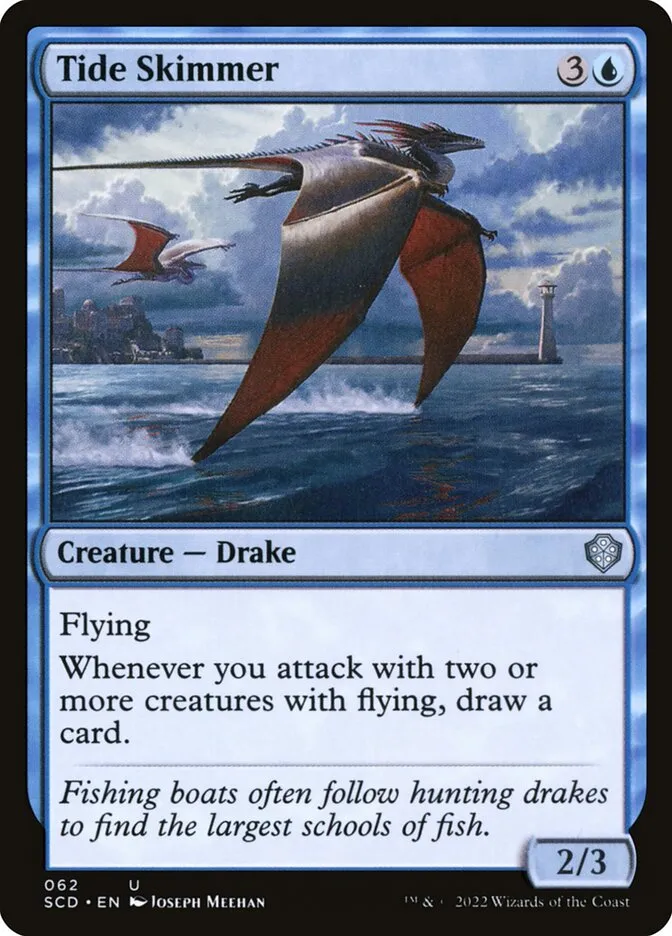 2022 Starter Commander Decks Tide Skimmer #62 uncommon card image