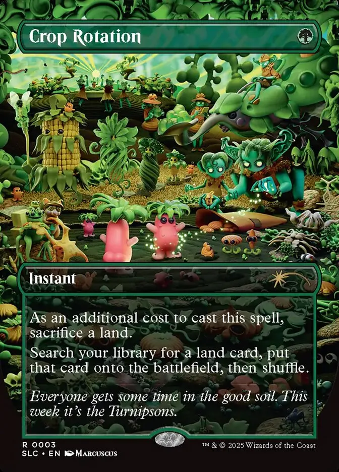 2022 Secret Lair Countdown Crop Rotation rare #3 rare card image
