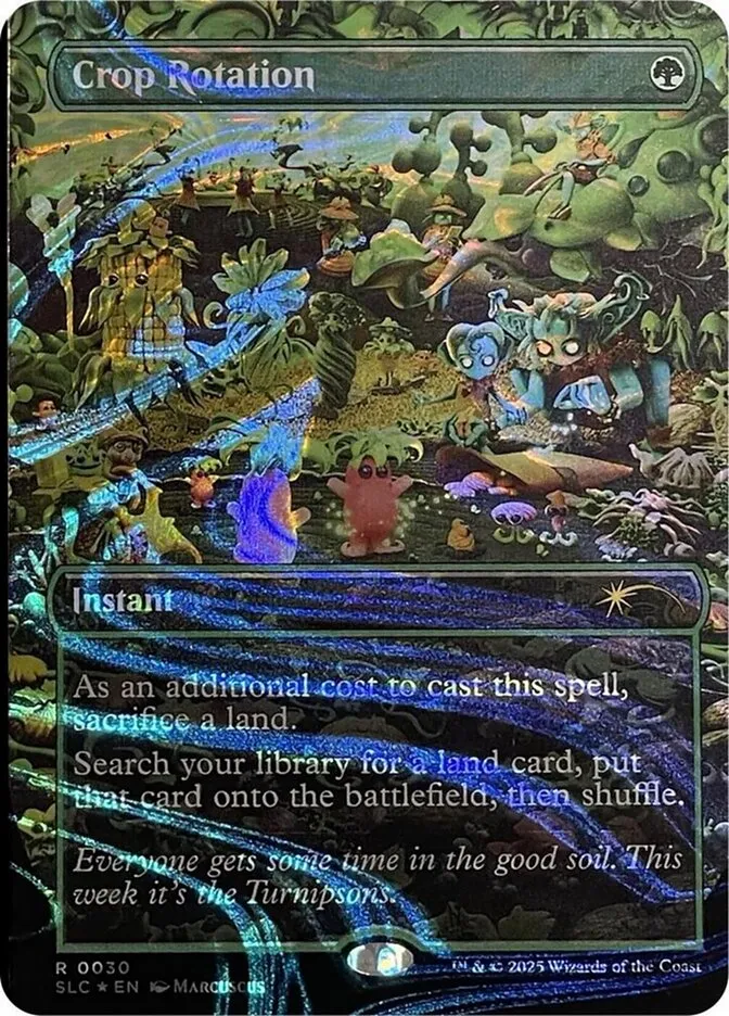 2022 Secret Lair Countdown Crop Rotation rare #30 rare card image