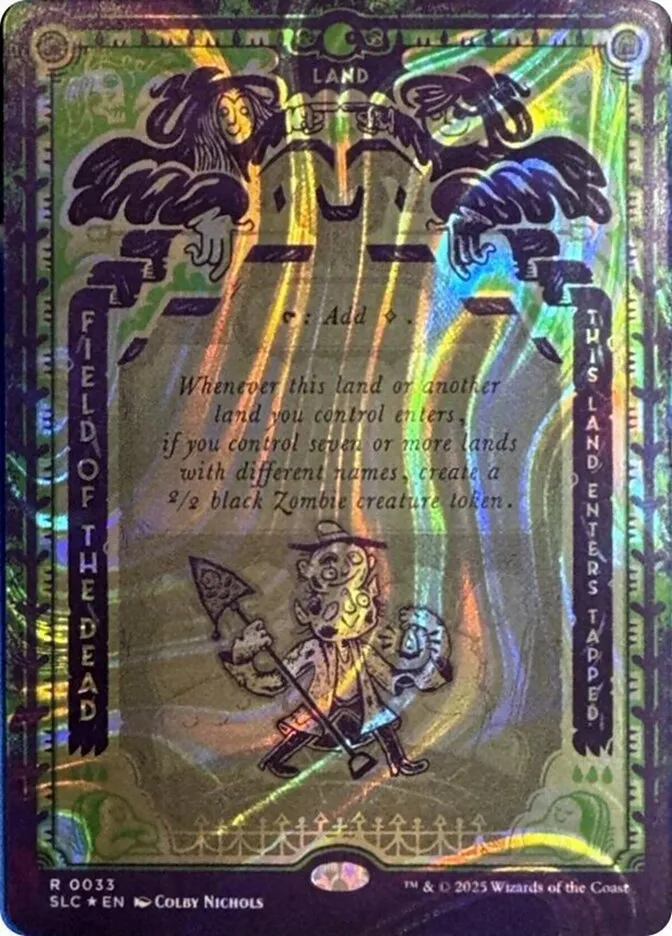 2022 Secret Lair Countdown Field of the Dead rare #33 rare card image