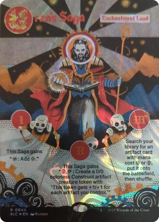 2022 Secret Lair Countdown Urza's Saga rare #48 rare card image