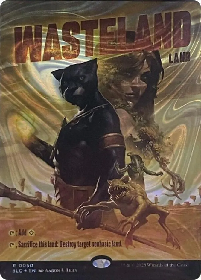 2022 Secret Lair Countdown Wasteland rare #50 rare card image