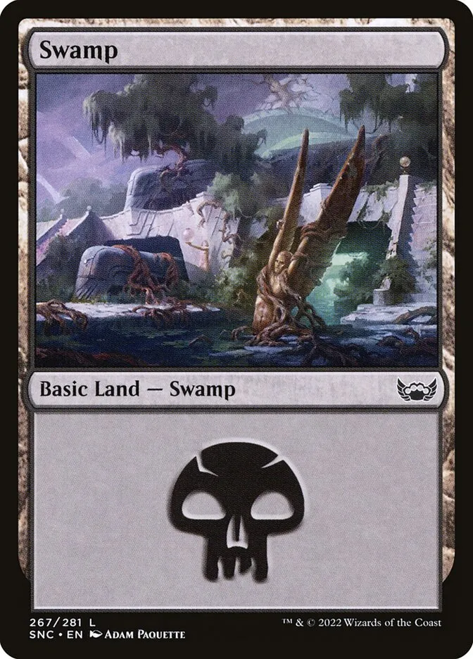 2022 Streets of New Capenna Swamp #267 common card image
