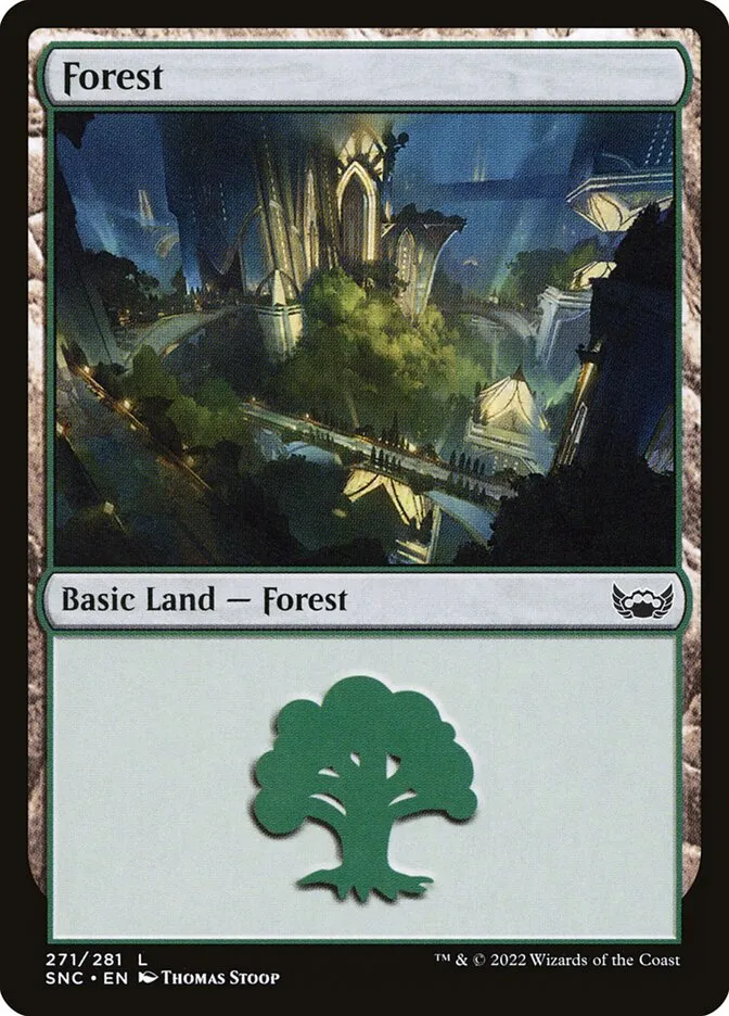2022 Streets of New Capenna Forest #271 common card image