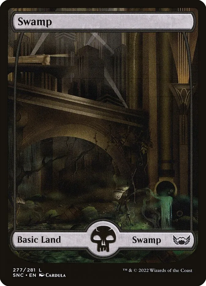 2022 Streets of New Capenna Swamp #277 common card image