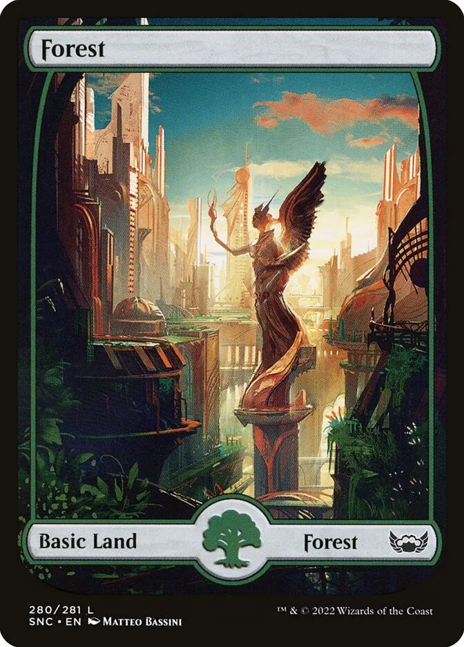 2022 Streets of New Capenna Forest #280 common card image