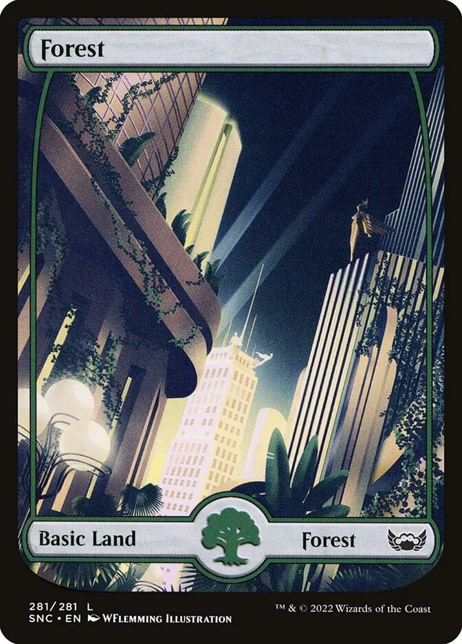 2022 Streets of New Capenna Forest #281 common card image